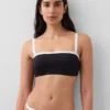 Top de bikini tipo bandeau