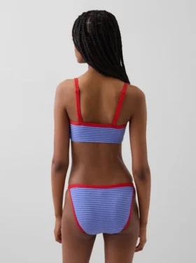 Top de bikini tipo bandeau