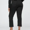 Vaqueros capri cortos de talle alto