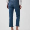 Vaqueros capri de talle alto