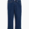 Vaqueros capri de talle bajo