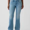 Vaqueros Curvy de talle bajo, largos y ajustados