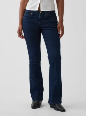 Vaqueros Curvy de talle bajo, largos y ajustados