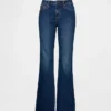 Vaqueros Curvy de talle bajo, largos y ajustados