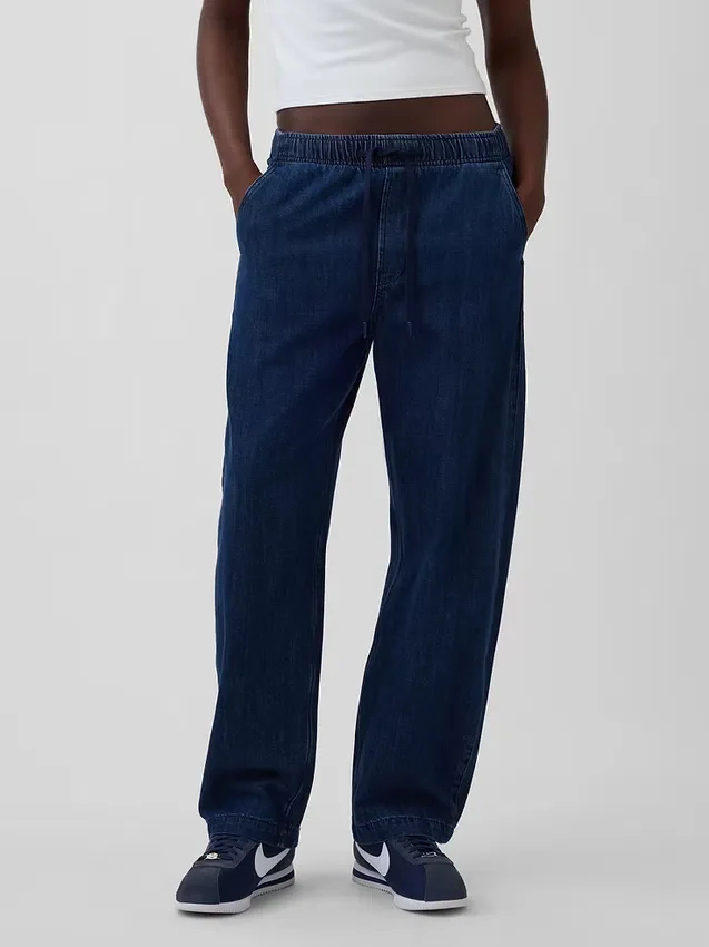 Vaqueros Easy Barrel de talle alto