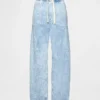 Vaqueros Easy Barrel de talle alto