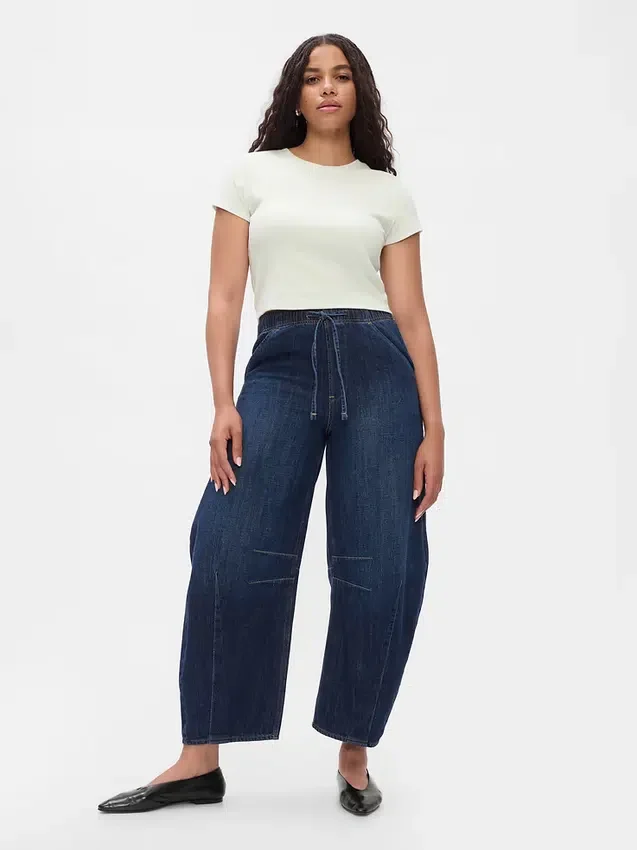 Vaqueros Easy Horseshoe de talle medio