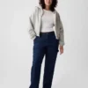 Vaqueros holgados de carpintero de talle medio estilo de los 90