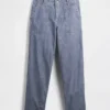 Vaqueros holgados de chambray de peso pesado