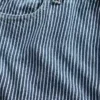 Vaqueros holgados de mezclilla ultrasuave con rayas, de talle medio