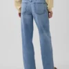 Vaqueros holgados de talle bajo estilo de los 90