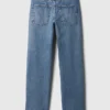 Vaqueros holgados de talle medio estilo de los 90