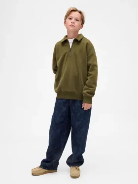 Vaqueros holgados «Easy Baggy» con estampado de camuflaje para niños