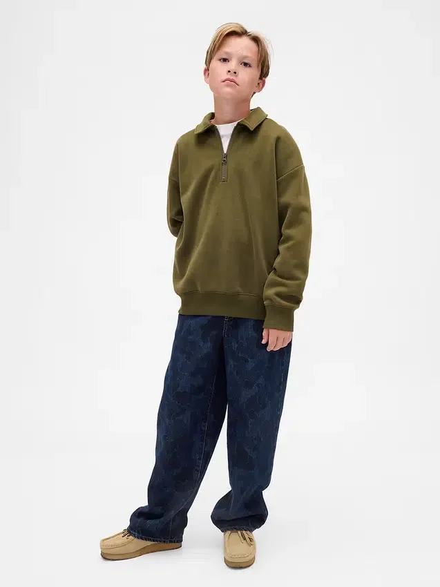 Vaqueros holgados «Easy Baggy» con estampado de camuflaje para niños