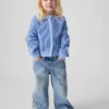 Vaqueros holgados tipo mariposa para bebés y niños