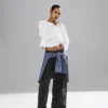 Vaqueros holgados ultrasuaves de talle medio