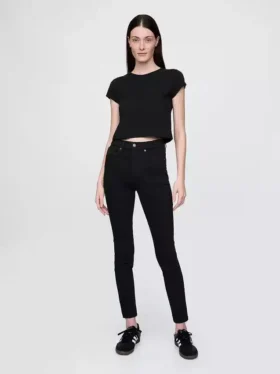 Vaqueros skinny de talle alto