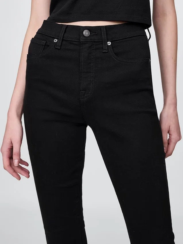 Vaqueros skinny de talle alto