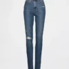 Vaqueros skinny de talle alto