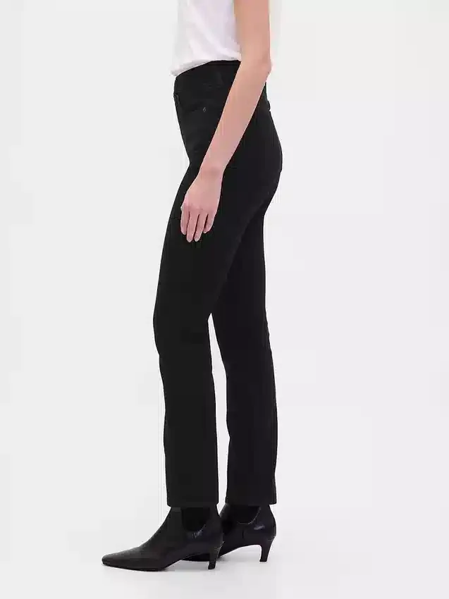 Vaqueros slim vintage de talle alto