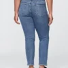 Vaqueros slim vintage de talle alto