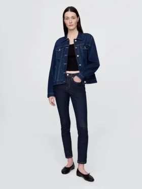 Vaqueros True Skinny de talle medio