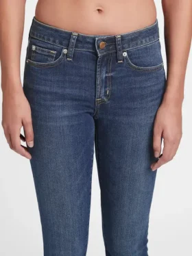 Vaqueros True Skinny de talle medio para curvas
