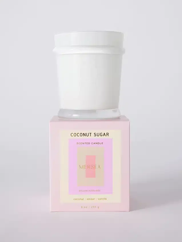 Vela en caja «Mersea Coconut Sugar»