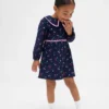 Vestido con cuello para bebés y niños pequeños
