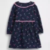Vestido con cuello para bebés y niños pequeños