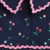 Vestido con cuello para bebés y niños pequeños