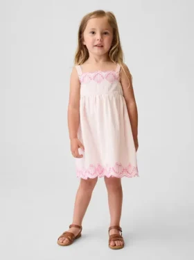 Vestido de encaje para bebés y niños pequeños