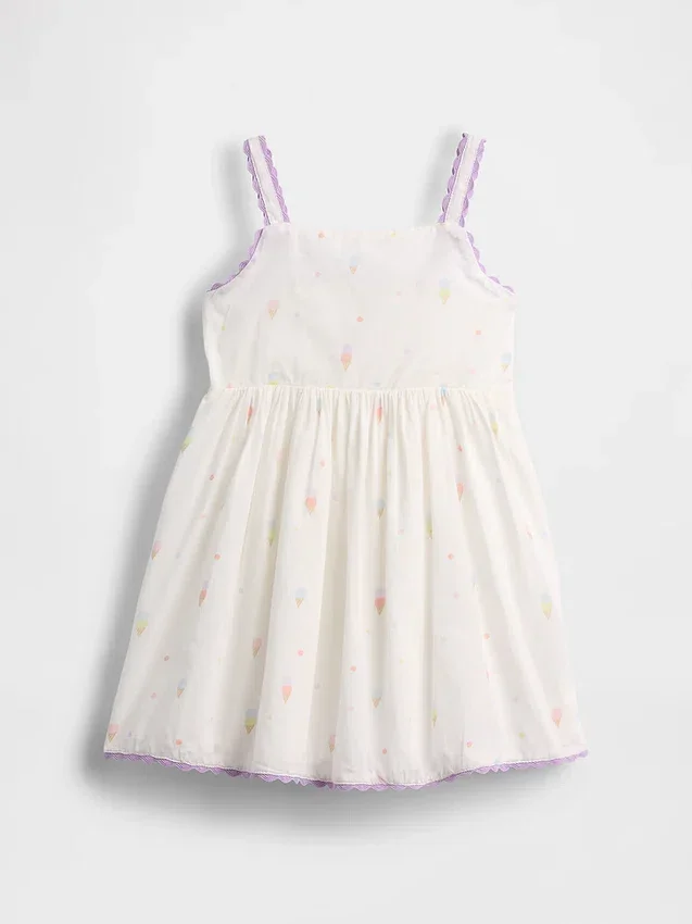 Vestido de helados para bebés y niños pequeños