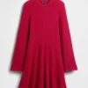 Vestido de jerséu mini elástico CashSoft