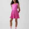 Vestido de tenis plisado para niñas