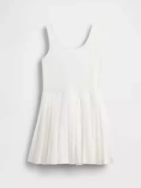 Vestido de tenis plisado para niñas