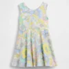 Vestido de tirantes con vuelo para bebés y niños, combinable