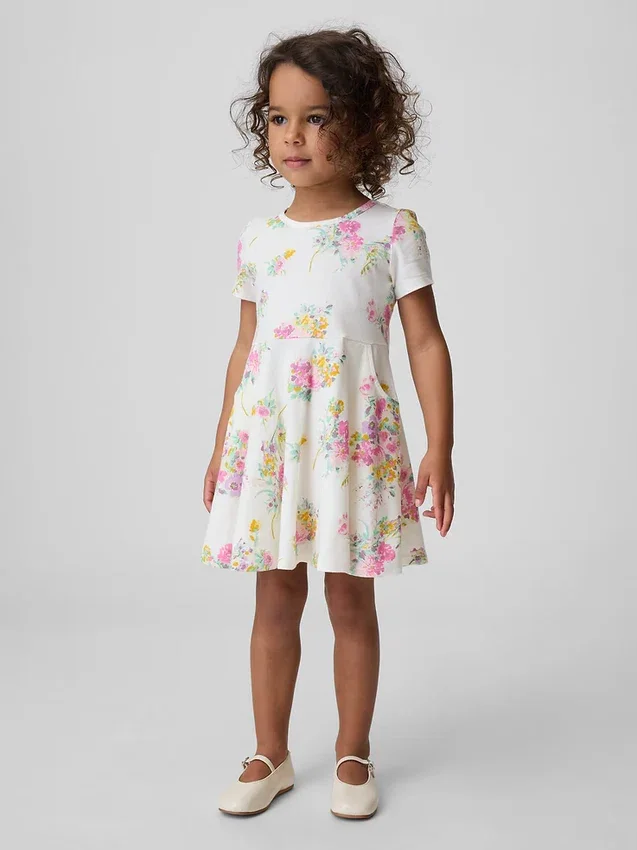 Vestido giratorio combinable para bebés y niños