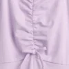 Vestido infantil con fruncidos