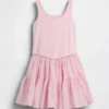 Vestido sin mangas de varias capas para niños