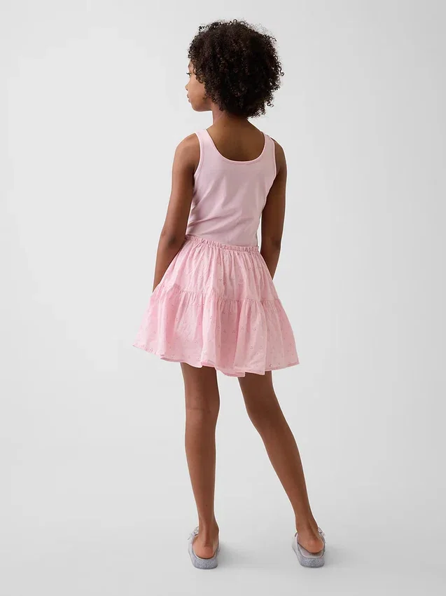 Vestido sin mangas de varias capas para niños