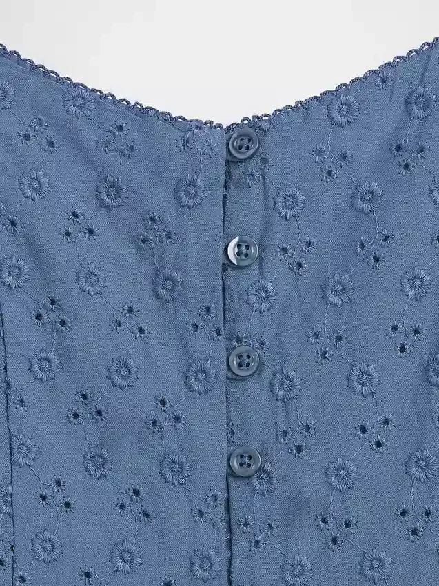 Vestido sin mangas midi para niñas