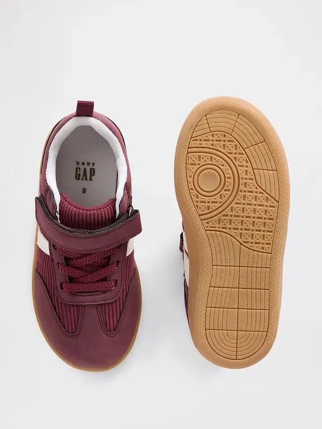 Zapatillas de pana para niños pequeños