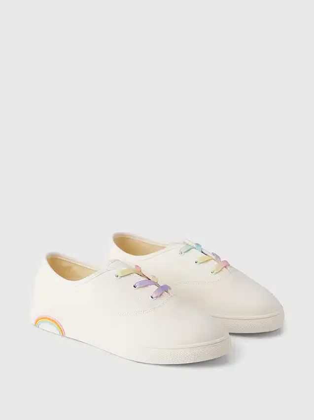 Zapatillas infantiles arcoíris