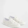 Zapatillas sin cordones con estampado floral para niños